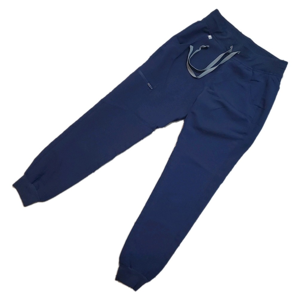 FIGS Women's XXS Zamora Jogger Navy Blue Scrub Pants Technical Collection